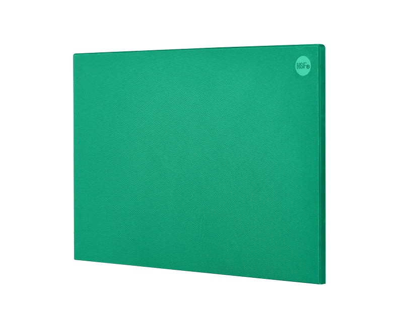 CURTA Cutting Boards for Kitchen 18 x 12 x 05 Green Color Coded Plastic Chopping Board with Anti Slip Surface Dishwasher Safe