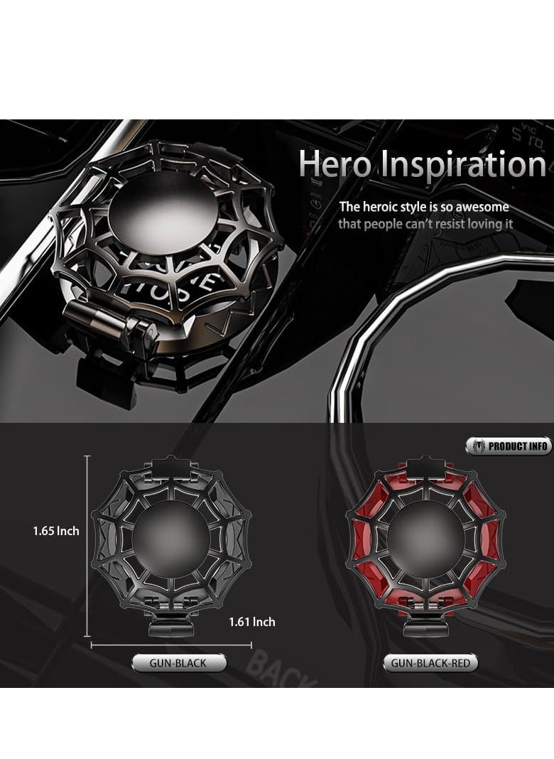 Generic - Push Start Button Cover Press Car Engine Start Stop Button Cover Push to Start Button Cover Ignition Protective Anti-Scratch Universal Button Decoration Protector Car Interior Accessories - Image 1