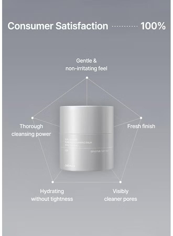 celimax Dual Barrier Purifying Cleansing Balm | with Ceramides, Waterproof Makeup Remover, Pore Cleansing, Daily Use Cleanser, Grind Container, 50ml - Image 3