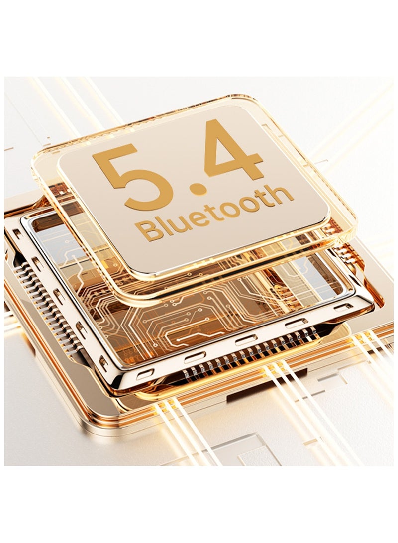 DUDAO U20 Open Ear Ring True Open Ear Headphones – Clip-On Bluetooth 5.4 OWS Earphones with Ultra-Low Latency, Titanium Alloy Wire, Noise-Cancelling, 30H Battery Life, Lightweight 4.9g - Image 2