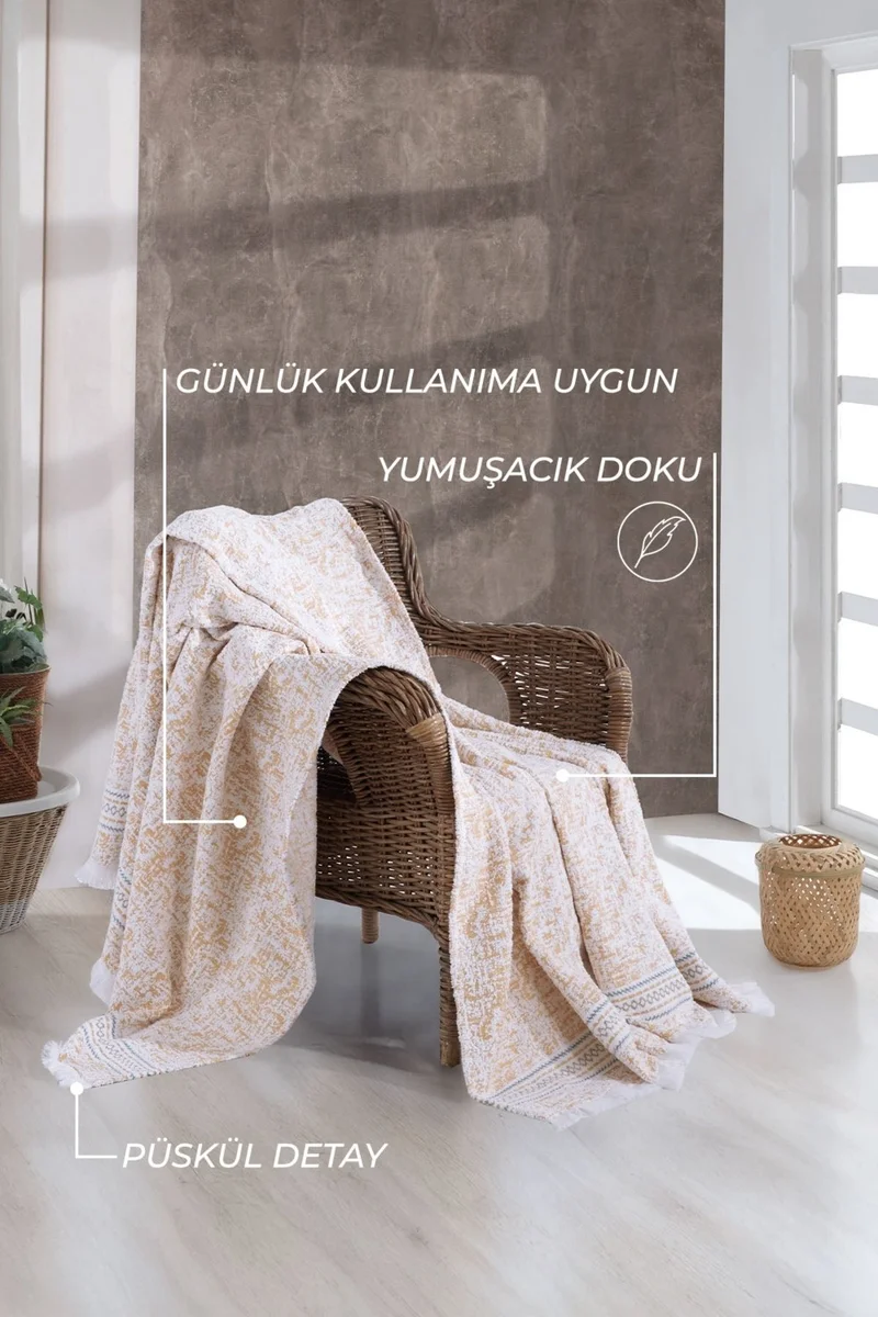 ايلارت Blanket Single Cinnamon (170X240 Cm)