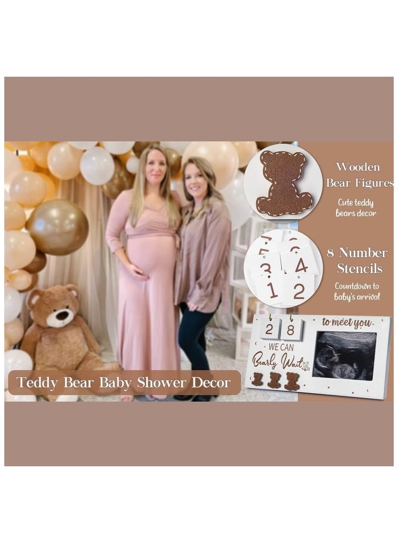 Photo frames, expectant parents become unique gifts for expectant mothers, ultrasound photo frames pregnancy gifts, waiting for countdown weeks, best gifts - Image 5