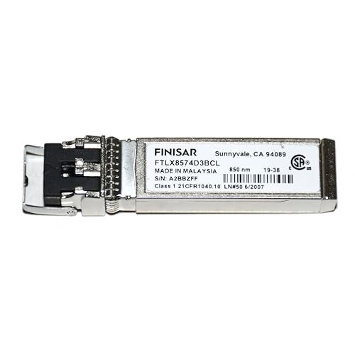 FINISAR Genuine Finisar FTLX8574D3BCL 10GBASE-SR SFP+ Transceiver | 10G SR 850NM VCSEL 400M Multimode (-5 to 70C) - Image 2