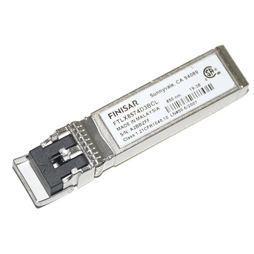 FINISAR Genuine Finisar FTLX8574D3BCL 10GBASE-SR SFP+ Transceiver | 10G SR 850NM VCSEL 400M Multimode (-5 to 70C) - Image 1