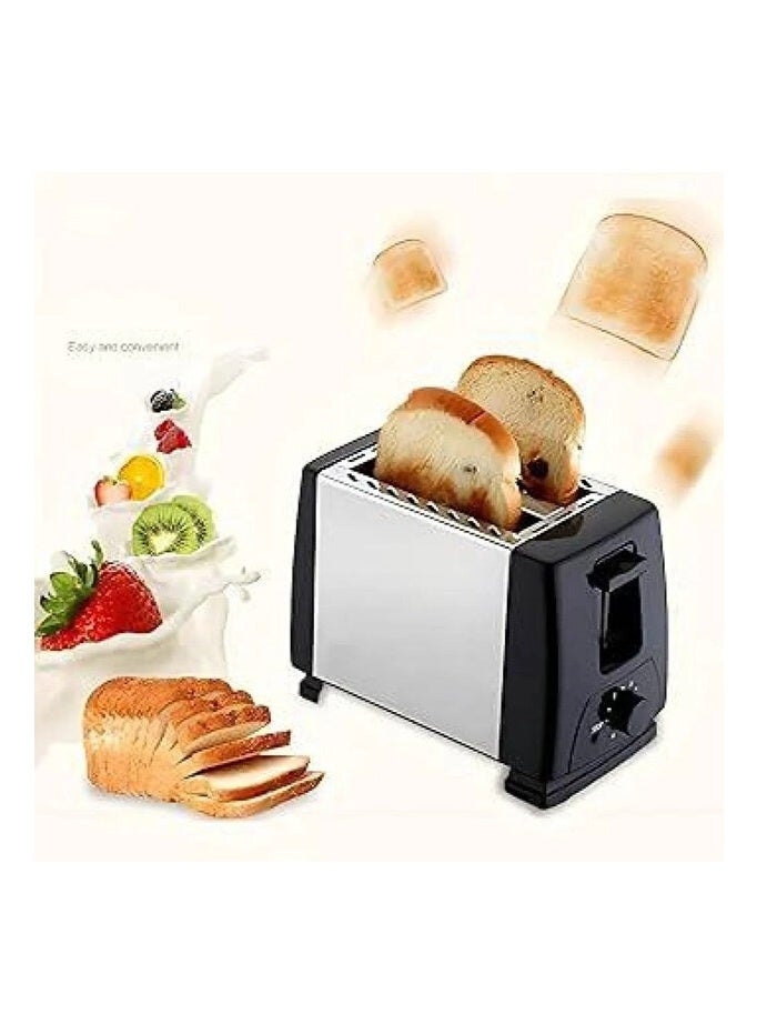 Denx DX4401 2-Slice Pop-Up Toaster ,6 Browning Control Settings , Stainless Steel Body, Automatic Ejection, 750W ,Reliable Home Kitchen Appliance - Image 4