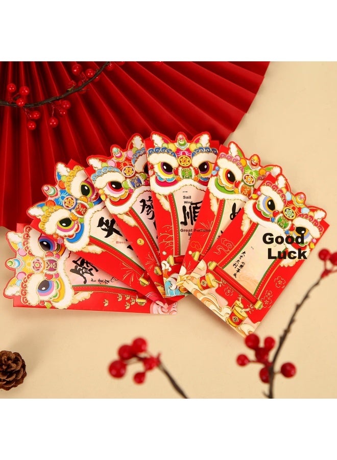 Quanpinwu Red Packet 2025 Snake Year New Chinese Style Creative Spring Festival New Year's Day Lucky Money Red Packet Bag Opening Ceremony Universal Lucky Money Envelope - Image 3