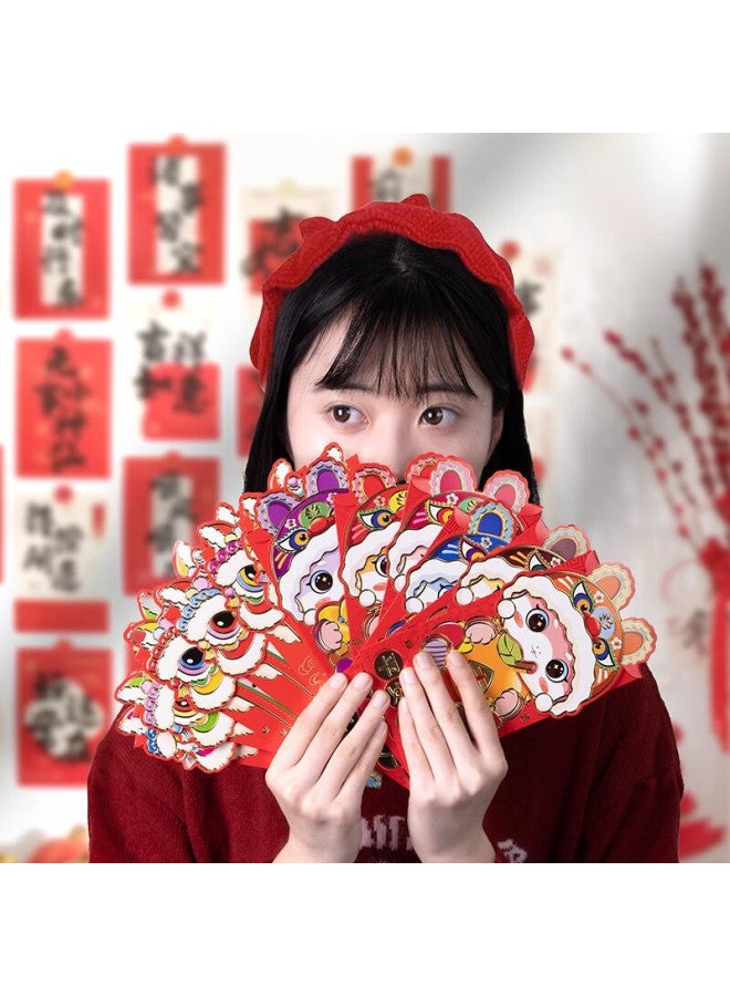 Quanpinwu Red Packet 2025 Snake Year New Chinese Style Creative Spring Festival New Year's Day Lucky Money Red Packet Bag Opening Ceremony Universal Lucky Money Envelope - Image 4