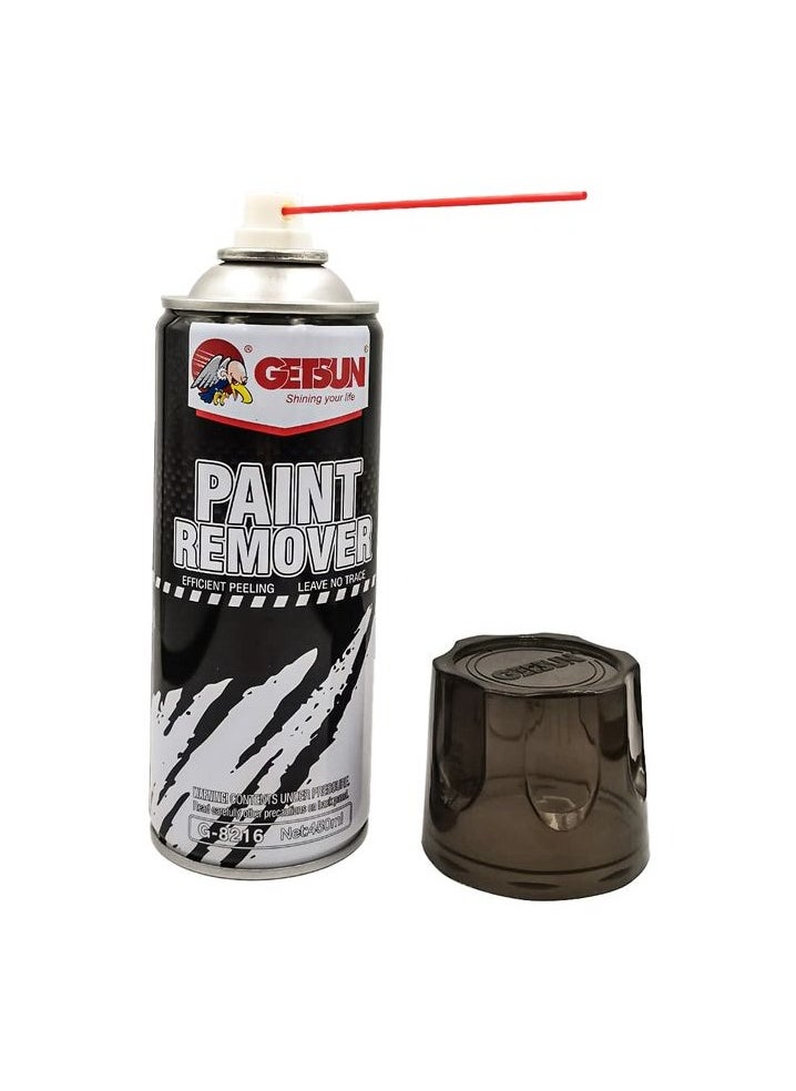 GETSUN Multi Purpose Advanced Paint Remover Spray Efficient Peeling Leave No Trace   Paint Remover Spray, 450ml -G8216