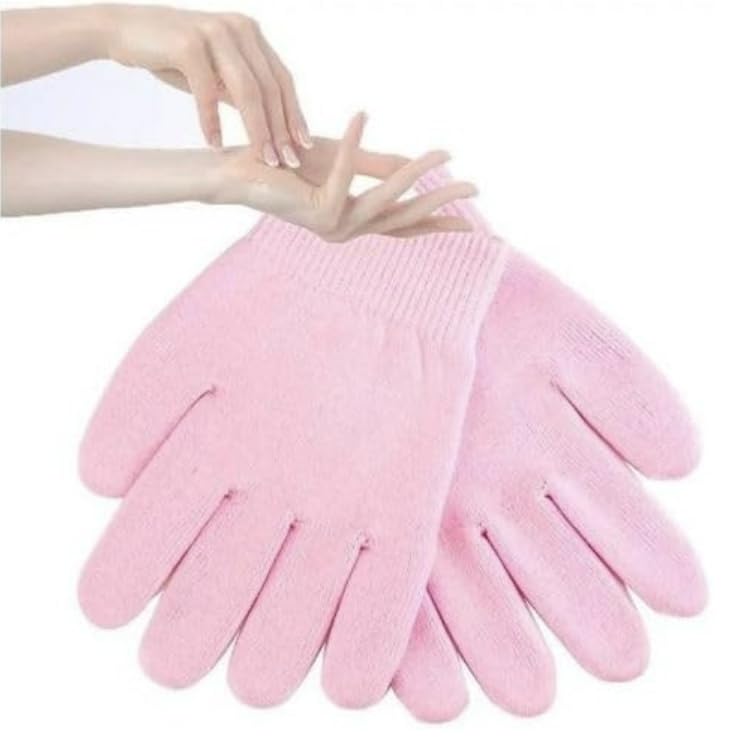Generic TRENDY PACK OF 1 SPA GEL GLOVES FOR MOISTURISING ONE SIZE FITS ALL  - Image 1