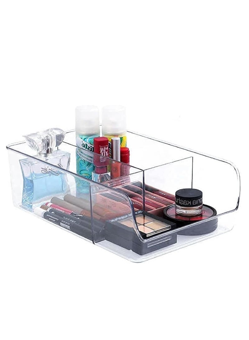 SYOSI صناديق تنظيم تخزين الطعام، مثالية لمنظمات المطبخ أو تنظيم الثلاجة البلاستيكية في الخزائن - Image 1