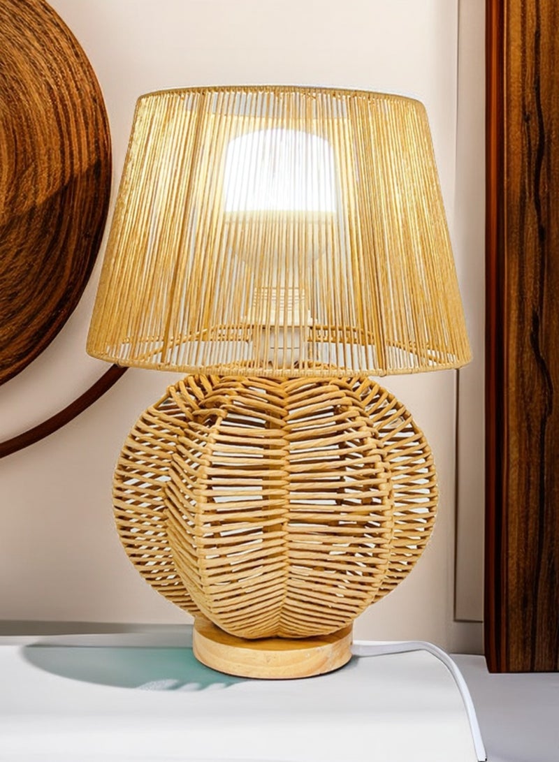 XiuWoo Japanese Atmosphere Table Lamp Bedroom Bamboo Floor Lamp For Room Decor  - Image 3