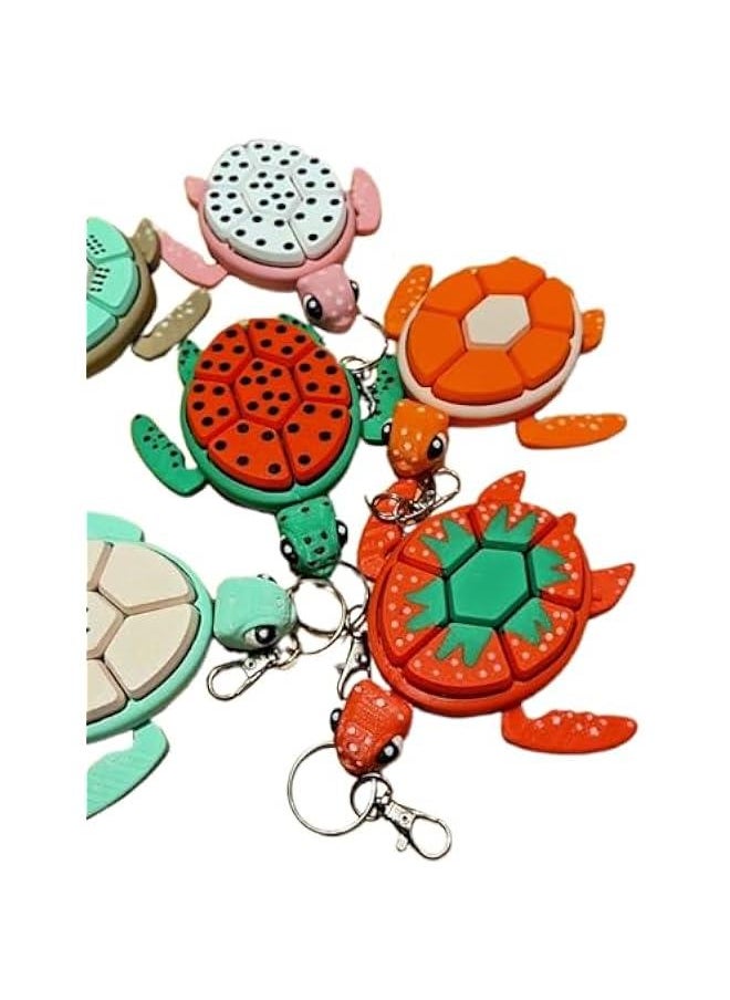 null - Fruit Series Turtle Fidget Clickers, 3D Sensory Figures Desktop Clickers, Fruit Turtle Fidget Clickers Autism, ADHD, Stress, Anxiety Relief - Image 1