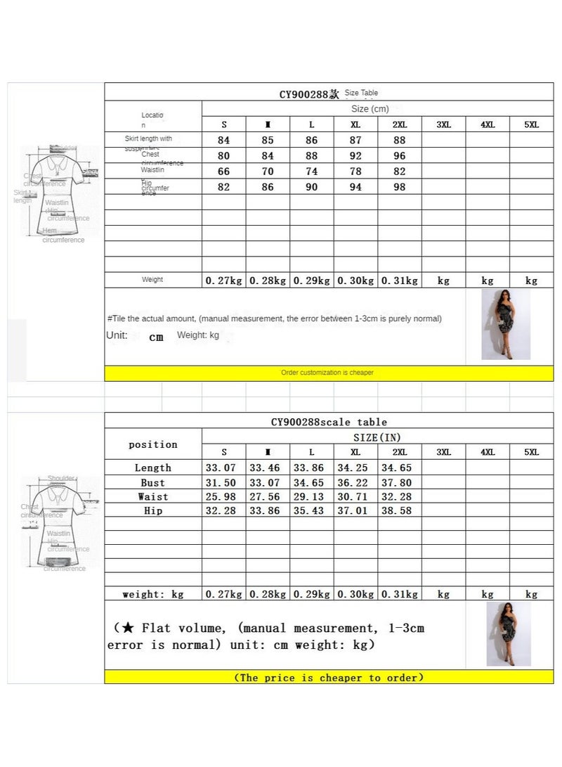 CY900288 Suspenders, Press Diamonds, Dresses - Image 4