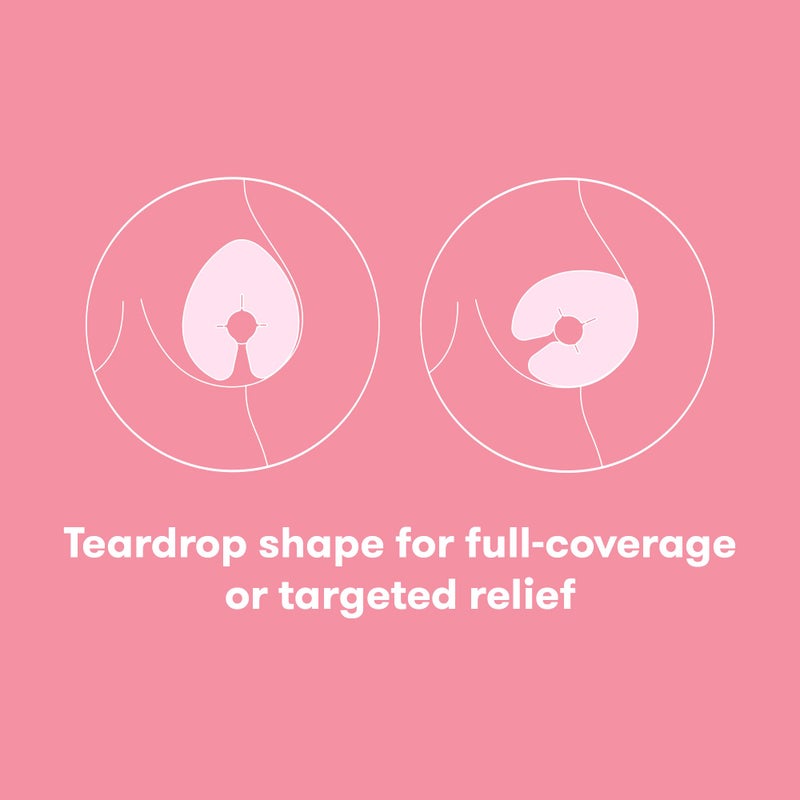 Frida Mom Breast Therapy Packs, Breast Pads, Cold & Hot Pack for Pain Relief, Breastfeeding Essentials for Lactation Support, Mastitis, Engorgement and Pump Aid, Postpartum Recovery, 2pk - Image 4