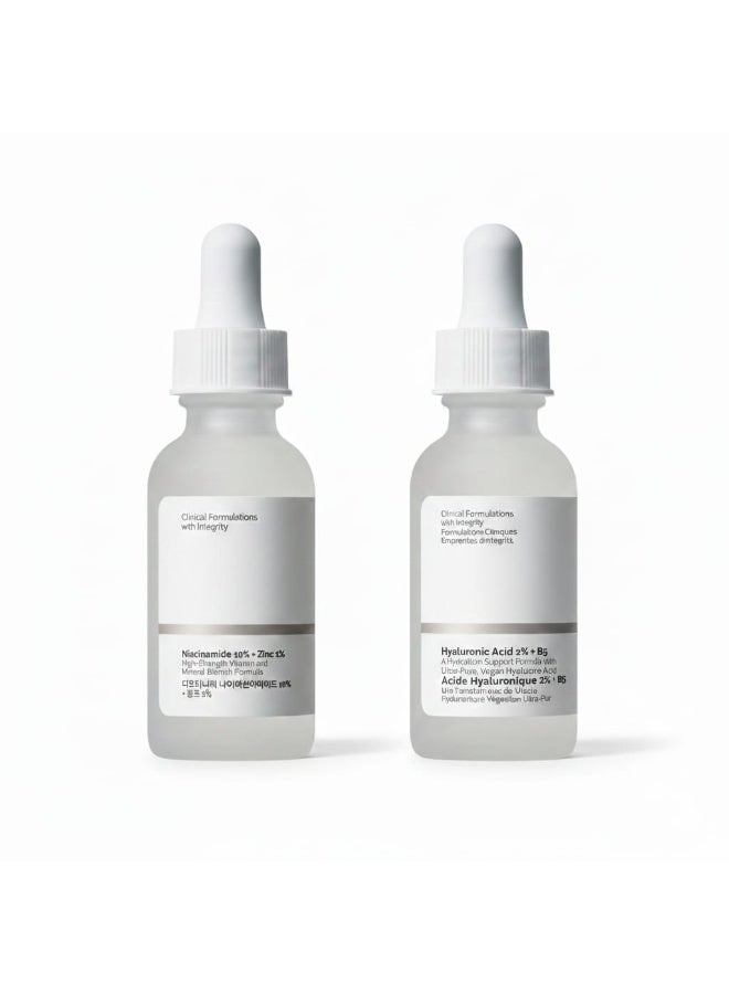 Niacinamide 10% And Zinc 1% +Hyaluronic Acid 2% + B5