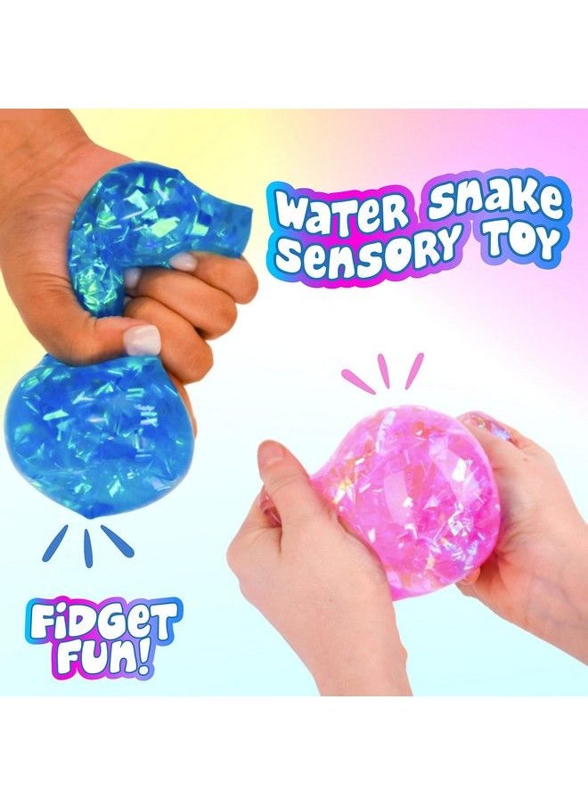 Sunny Days Entertainment - Water Snake Squishy Fidget Toy 12 Pieces Small (320830) - Image 1