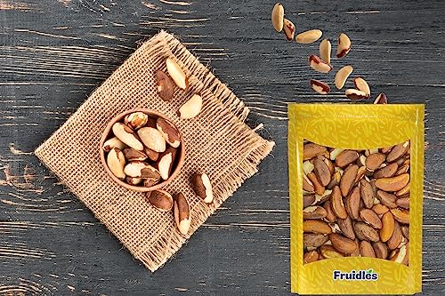 Fruidles Raw Brazil Nuts, Non-GMO, Gluten-Free, Healthy Fat, Emergancy Food, Survival Food (Half-Pound) - Image 4