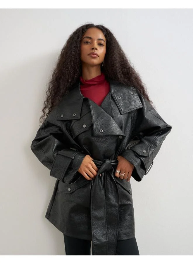 Topshop  Coated Jacket for Women | Best Price UAE