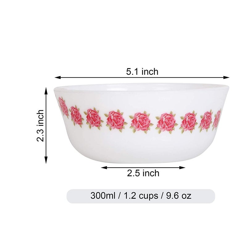Cutting EDGE Bowl 300ml Pink Rose Pack of 6 - Image 5