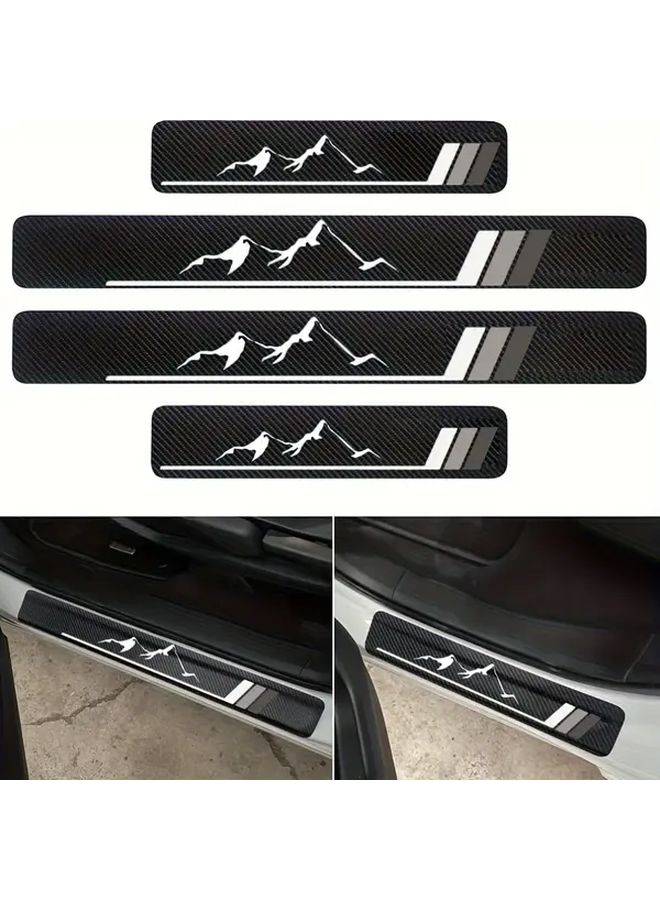 Blue Mountain Design Truck Door Sill Protectors Heavy Duty For SUV Front Rear - Image 1