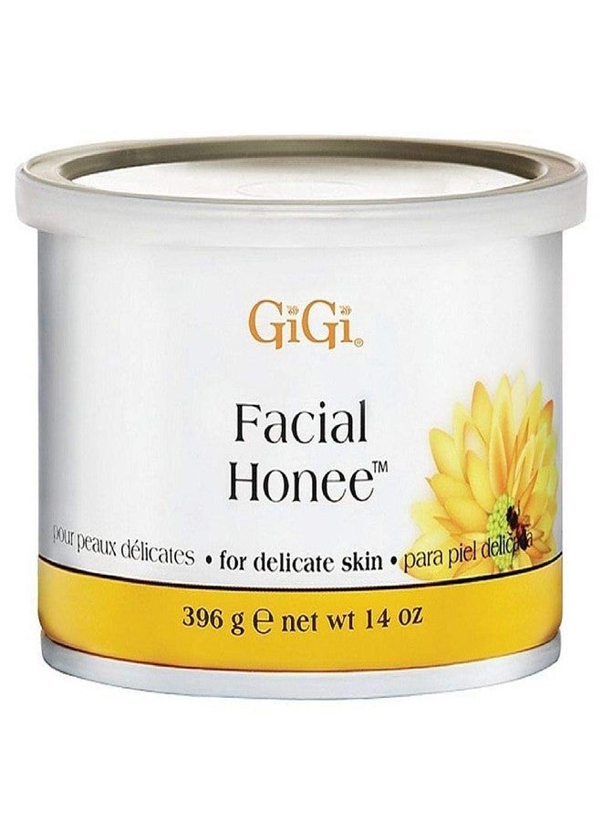Gigi Tin Honee Wax Facial 14 Ounce Jar (Pack of 2) - Image 1