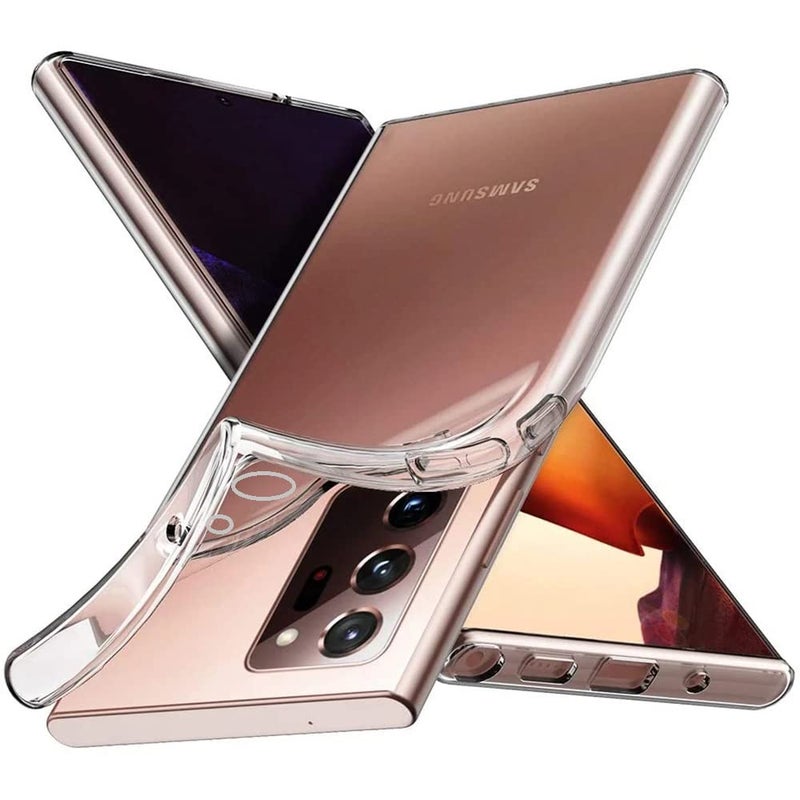 Realcase غطاء خلفي من TPU؛ بلاستيك لجهاز سامسونج نوت 20 ألترا | مقاوم للخدوش، واقي شفاف كريستالي، غطاء خلفي مضاد للصدمات لجهاز سامسونج جالاكسي نوت 20 ألترا 5G - Image 1
