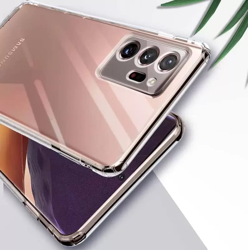 Realcase غطاء خلفي من TPU؛ بلاستيك لجهاز سامسونج نوت 20 ألترا | مقاوم للخدوش، واقي شفاف كريستالي، غطاء خلفي مضاد للصدمات لجهاز سامسونج جالاكسي نوت 20 ألترا 5G - Image 2