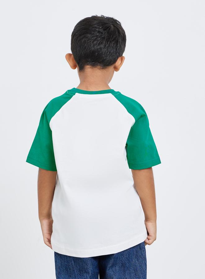 ستايلي تيشيرت بنمط كُتل الألوان - Image 5