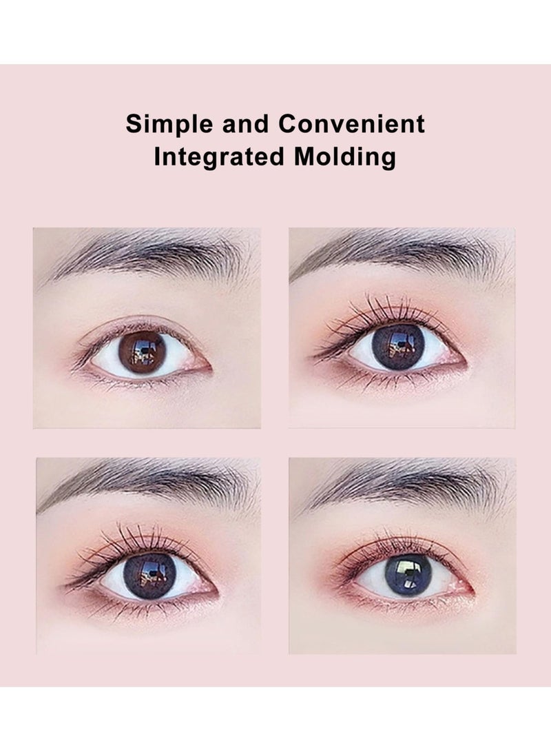 SYOSI Professional Heated Eyelash Curler with Silicone Refill Pad Curling Tool, Push Clip Design, Time Off Function, Easy to Operate, Long Lasting Effect, Rechargeable Portable Eye Lash Curlers - Image 3