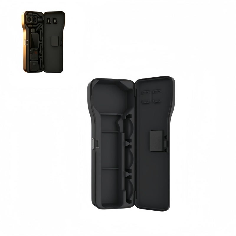 حقيبة حماية متوافقة مع DJI OSMO Pocket 4 Pro، صندوق تخزين صلب من ABS مضاد للصدمات، حقيبة حمل ببطانة سيليكون مع حامل مرشح، إكسسوار تصوير السفر - Image 1