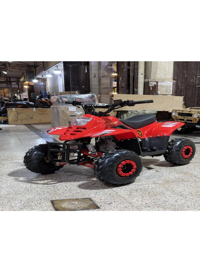 Four-wheeled gasoline powered motorcycle with a 110cc engine - Image 3