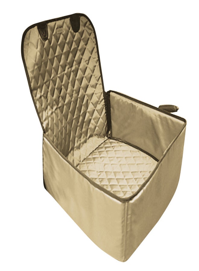 DogLemi Car Seat Cover for Pets Dog Booster Seat Water-resistant Foldable Travel Safety Seat Protector - Image 1