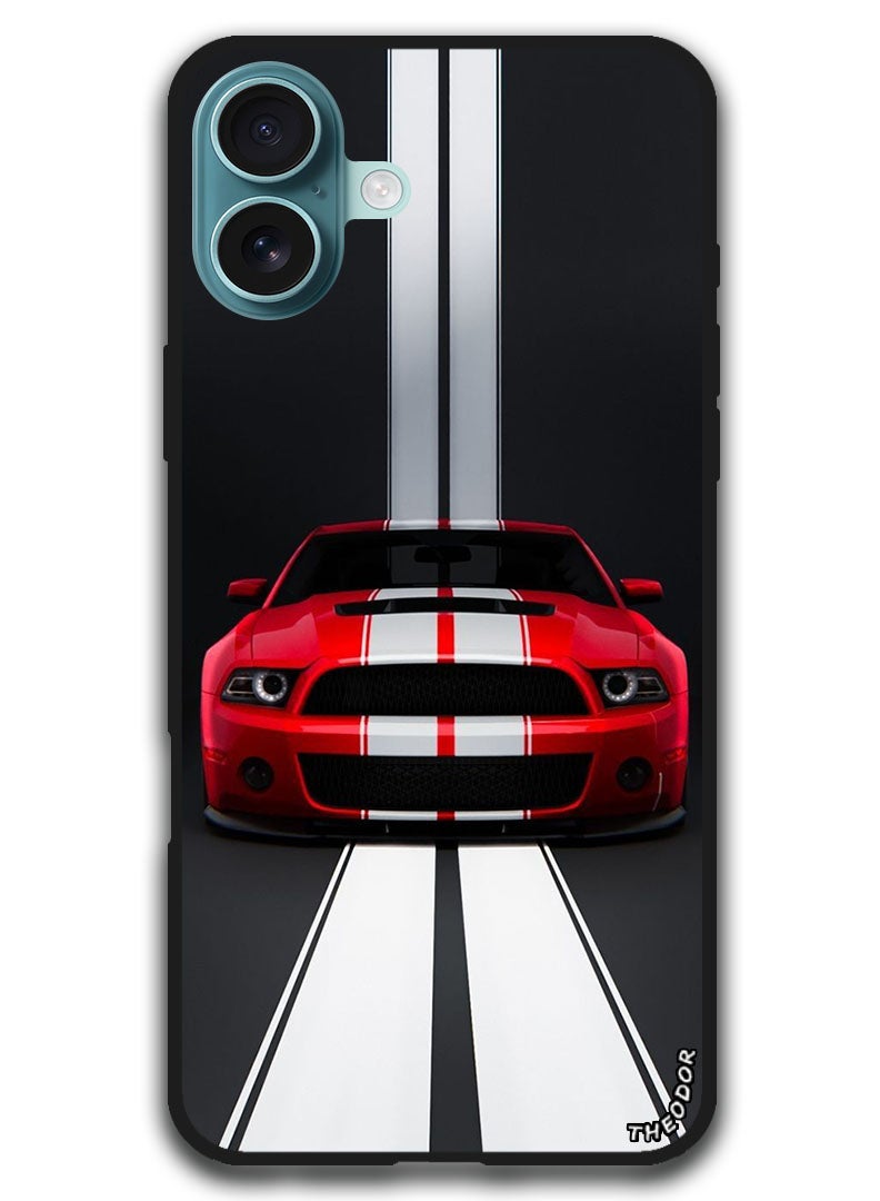 Theodor Protective Case Anti Scratch Shock Proof Bumper Cover For iPhone 16 (6.1)-inch Car (3) - Image 1