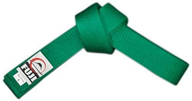 FUJI – Sports Belt, All-Purpose Martial Arts Belt, Judo Belt, Colorful Karate Belt, Durable MMA Belt, Green - Image 1