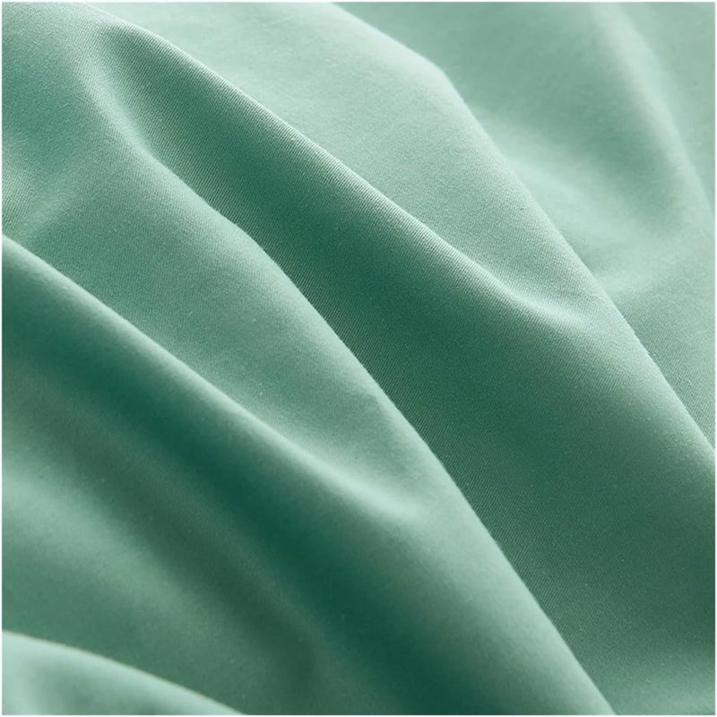 Black Comfortable and Skin-Friendly Fabric Quilt Cover(200x200cm 1pcs) - Image 2