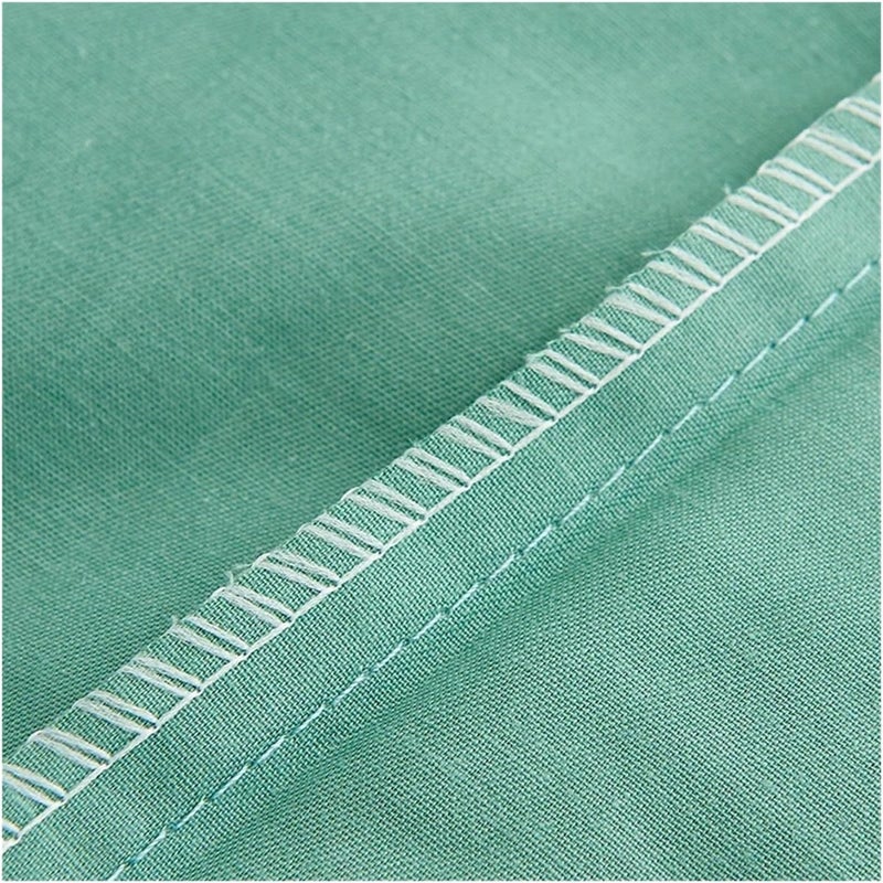 Black Comfortable and Skin-Friendly Fabric Quilt Cover(200x200cm 1pcs) - Image 5