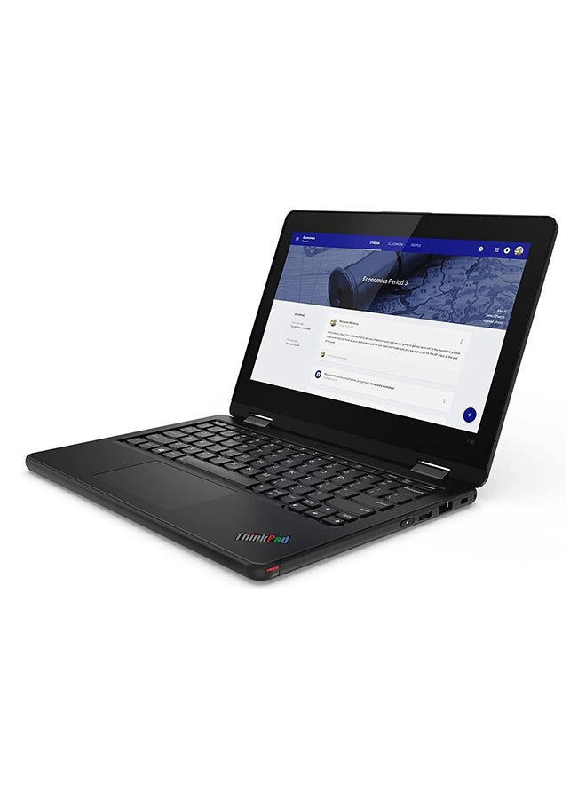 Lenovo Renewed - Thinkpad 11e Yoga Laptop With 11.6-Inch HD Touch Screen Display,Celeron/5th Gen/8GB DDR3 RAM/256GB SSD/Windows 10 Pro English Black - Image 3