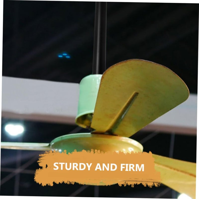 Replacement Ceiling Fan Downrod Extension Rod Sturdy Light Lengthening Bar for Ceiling Fans Easy Installation for Sloped - Image 1