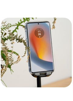 Techie Motorola Edge 50 Fusion TPU Soft Corner Ultra Slim Clear Case Shockproof Anti Fingerprint Transparent Protective Back Cover  - Image 4