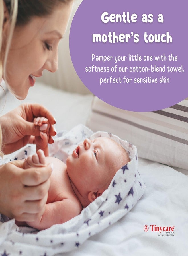 Tinycare Cotton Bath Hooded Towel for New Born, Extra Soft Double Side Terry Fabric Printed Towel for Kids/Toddler/Infants 72 x 72cm, Quick Absorbent, Reusable Towels (Yellow- 1P) 0-12 Months - Image 4