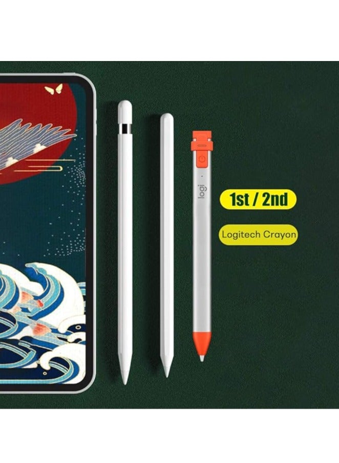 General 2B Dual Soft Nibs – for Apple Pencil 1st generation and iPad Pen 2nd generation Pencil nibs and pencil nibs (white)  - Image 5