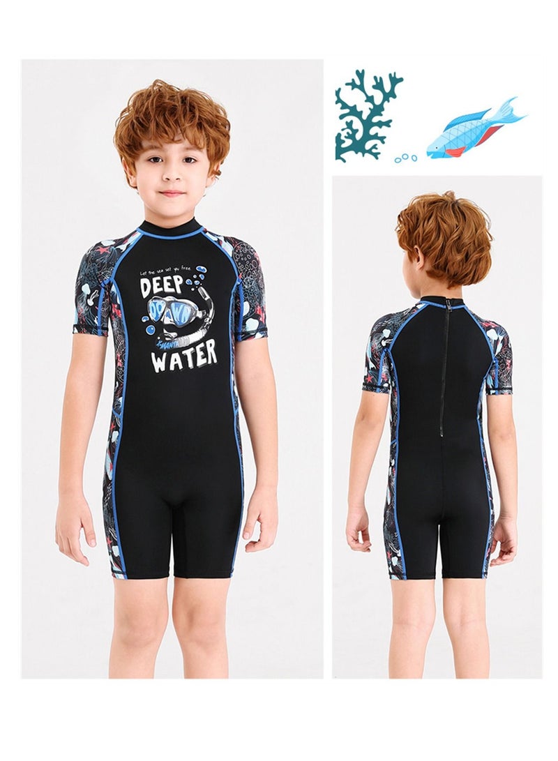 DIVE & SAIL Keep Warm Children Diving Suit Three-layer High Elastic Wetsuit For GirlsAnd Boys - Image 2