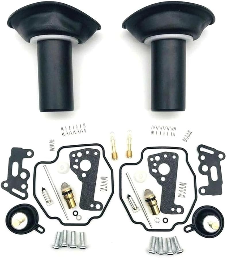Carburetor Repair Kit 2 5mm Plunger Diaphragm For Yamaha Virago XV535 1990 2001 - Image 2
