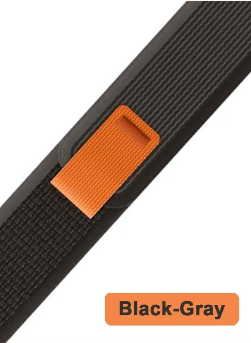 سوار ابل الجديد شكل رائع جذاب عصري لون اسود مع رمادي  مقاس 42 - Image 4