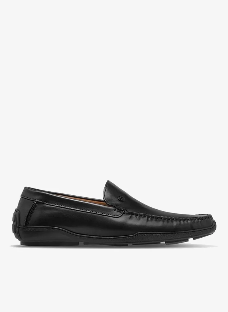 DUCHINI Men Slip-On Leather Moccasins