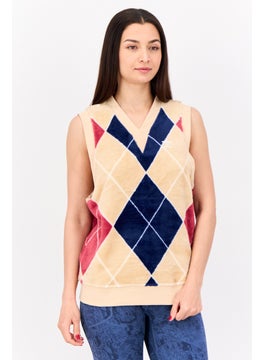 adidas Originals Women Sportswear Fit Sleeveless Outdoor Top, Multicolor  - Image 1