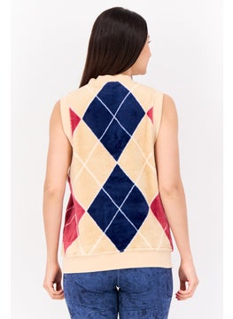 adidas Originals Women Sportswear Fit Sleeveless Outdoor Top, Multicolor  - Image 3