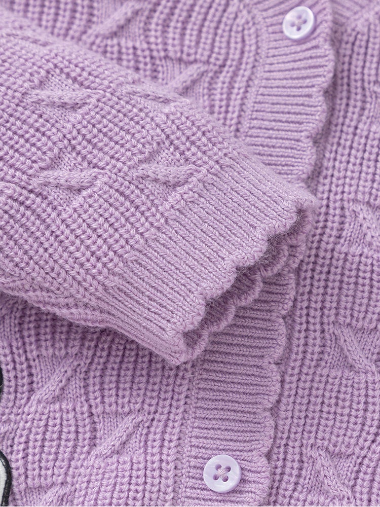 بالابالا كارديغان محبوك للبنات - Image 4