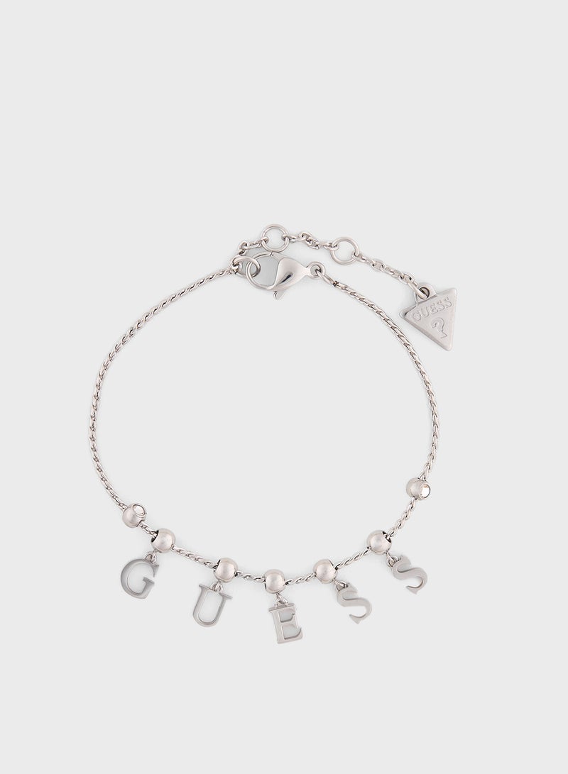 GUESS Adjustable Charm Bracelet - Image 1