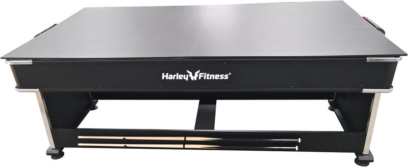 Harley Fitness 4-in-1 Multi Game Table – Pool, Table Tennis, Air Hockey & Dining Table Combo - Image 5